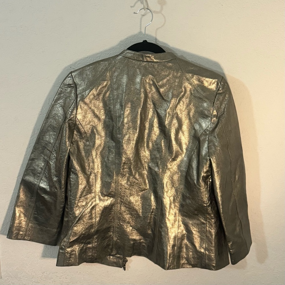 Boston Proper Leather Jacket - Picture 3 of 3